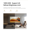 Wanbo Mozart 1 Pro Smart Projector 2025 | Full HD 1080p | 1200 ANSI lm | WiFi LWA00019 - 6