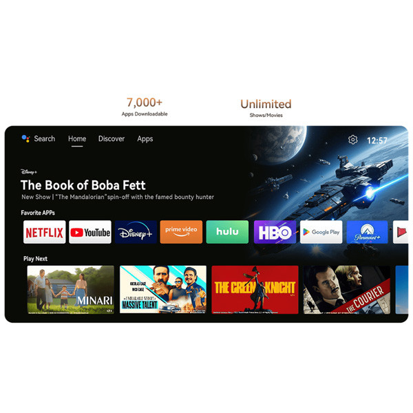 Wanbo Vali 1 Smart Projector | Full HD 1080p | 900 ANSI lm | Android TV 11 | WiFi LWA00020 - 4