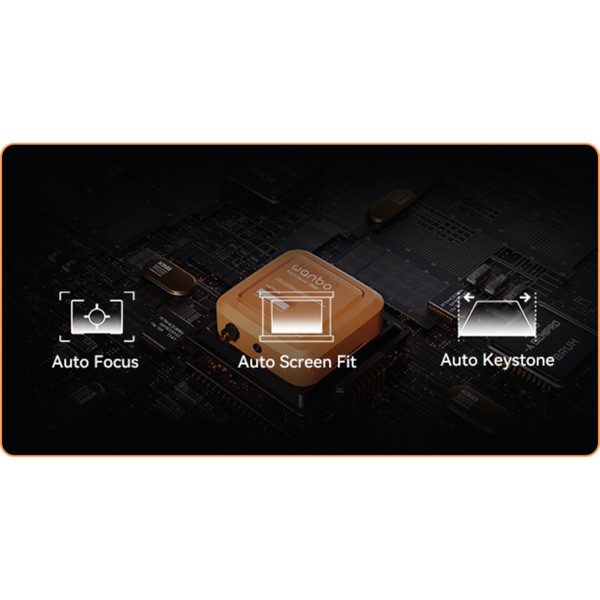 Wanbo Vali 1 Smart Projector | Full HD 1080p | 900 ANSI lm | Android TV 11 | WiFi LWA00020 - 7