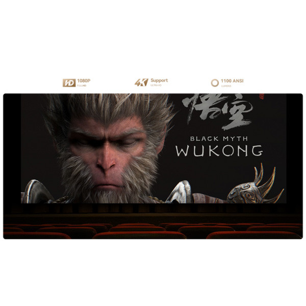 Wanbo X5 Pro Smart Projector | Full HD 1080p | 1100 ANSI lm | Google TV | Bluetooth LWA00021 - 6