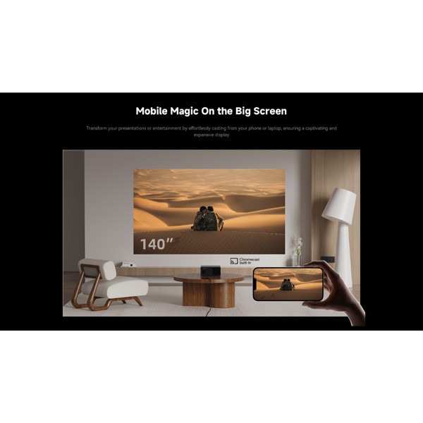 Wanbo X5 Pro Smart Projector | Full HD 1080p | 1100 ANSI lm | Google TV | Bluetooth LWA00021 - 9