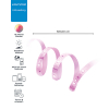 WiZ Connected WiZ Colors smart led strip uitbreiding | 1 meter | RGBWW | 10W  LWI00068 - 3