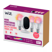 WiZ Connected WiZ Home Monitoring Starterkit | 3 lampen en 1 camera  LWI00195
