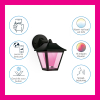 WiZ Connected WiZ Outdoor Wandlamp | Ovaal | Zwart | RGB + 2700-5000K | 9.5W  LWI00186 - 3