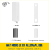 WiZ Connected WiZ Slimme raam-/deursensor | 2 stuks | Wit  LWI00194 - 5