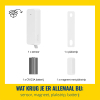 WiZ Connected WiZ Slimme raam-/deursensor | Wit  LWI00193 - 6