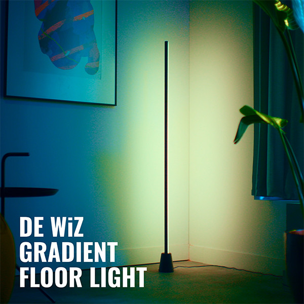 WiZ Connected WiZ Slimme vloerlamp | RGBIC | 9.7W  LWI00200 - 7