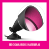WiZ Connected WiZ Smart Grondspot | Rond | Zwart | RGB + 2700-5000K | 10W | 2 stuks  LWI00172 - 6