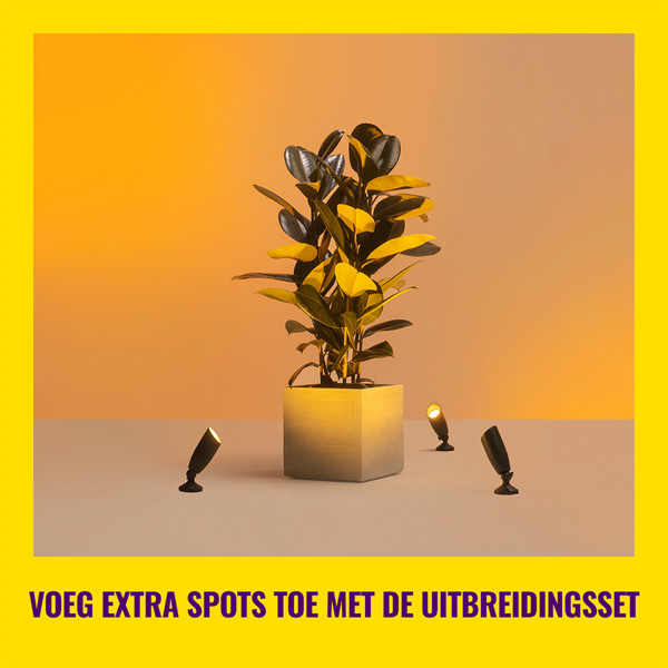WiZ Connected WiZ Smart Grondspot | Rond | Zwart | RGB + 2700-5000K | 10W | 2 stuks  LWI00172 - 7