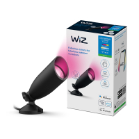 WiZ Connected WiZ Smart Grondspot | Rond | Zwart | RGB + 2700-5000K | 4W  LWI00173