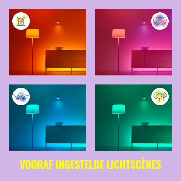 WiZ Connected WiZ Smart Lichtsnoer | RGB + 2700-5000K | 12W  LWI00170 - 10
