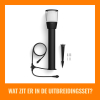 WiZ Connected WiZ Smart Sokkellamp | Rond | Zwart | RGB + 2700-5000K | 3.6W  LWI00175 - 2