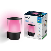 WiZ Connected WiZ Smart Wandlamp | Rond | Zwart | RGB + 2700-5000K | 8.5W  LWI00171