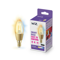 WiZ Smart lamp E14 | Kaars C35 | Filament | Amber | 2000-5000K | 4.9W (25W) LWI00102