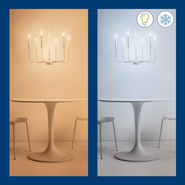 WiZ Connected WiZ Smart lamp E14 | Kaars C35 | Filament | Helder | 2700-6500K | 4.9W (40W)  LWI00097 - 5
