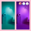 WiZ Connected WiZ Smart lamp E14 | Kaars C37 | Mat | RGB + 2200-6500K | 4.9W (40W)	2 stuks  LWI00093 - 5