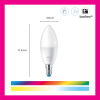 WiZ Connected WiZ Smart lamp E14 | Kaars C37 | Mat | RGB + 2200-6500K | 4.9W (40W)  LWI00092 - 2