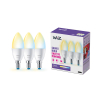 WiZ Smart lamp E14 | Kaars C39 | Mat | 2700-6500K | WiFi | 4.9W | 3 stuks