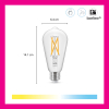 WiZ Connected WiZ Smart lamp E27 | Edison ST64 | Filament | Helder | 2700-6500K | 7W (60W)  LWI00094 - 2