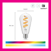 WiZ Connected WiZ Smart lamp E27 | Edison ST64 | Filament | Helder | RGB + 2200-6500K | 6.3W (40W)  LWI00133 - 2