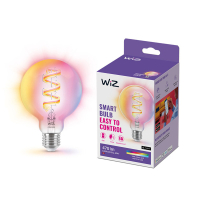 WiZ Connected WiZ Smart lamp E27 | Globe G95 | Filament | Helder | RGB + 2200-6500K | 6.3W (40W)  LWI00132