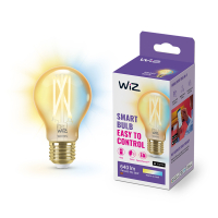 WiZ Smart lamp E27 | Peer A60 | Filament | Amber | 2000-5000K | 7W (50W) LWI00098