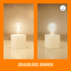 WiZ Connected WiZ Smart lamp E27 | Peer A60 | Filament | Helder | RGB + 2200-6500K | 6.3W (40W)  LWI00131 - 7