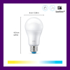 WiZ Connected WiZ Smart lamp E27 | Peer A60 | Mat | 2700-6500K | 8W (60W) 2 stuks  LWI00179 - 2