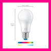 WiZ Connected WiZ Smart lamp E27 | Peer A60 | Mat | RGB + 2200-6500K | 8.5W (60W) 2 stuks  LWI00134 - 2