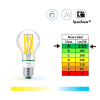 WiZ Connected WiZ Smart lamp E27 | Peer A60 | Ultra Efficient | Filament | Helder | 2700-4000K | 4.3W (60W)  LWI00125 - 3