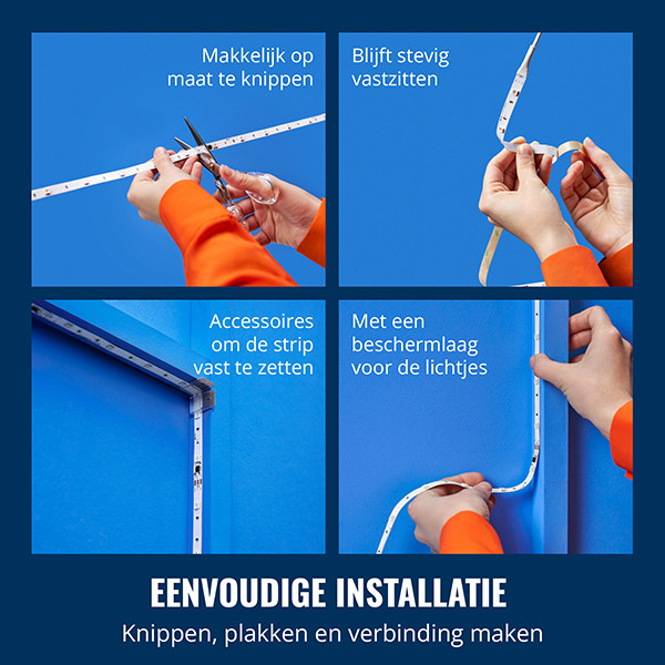 WiZ Smart ledstrip 10 meter | RGB | 12W LWI00189 - 6