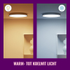 WiZ Connected WiZ Smart plafondlamp | Rond | Zwart | 2700-6500K | 21W  LWI00165 - 5