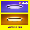 WiZ Connected WiZ Smart plafondlamp | Rond | Zwart | RGB + 2200-6500K | 32W  LWI00163 - 6