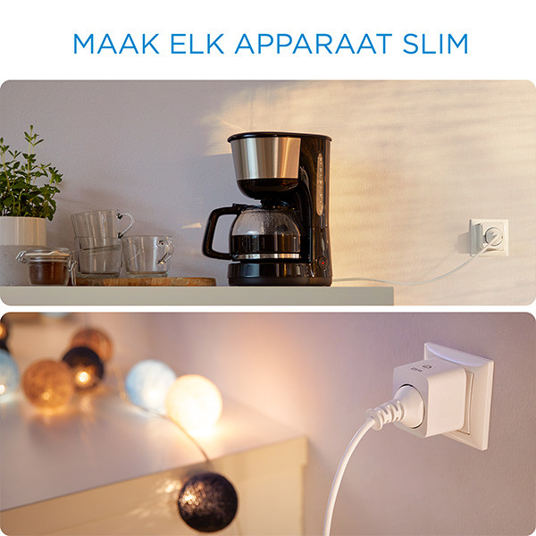 WiZ Smart plug | Max. 2300W | WiFi | IP20 | Wit (BE) LWI00075 - 5