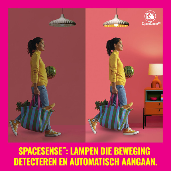 WiZ Connected WiZ Smart wandlamp | Up & Down | Rechthoek | Zwart | RGB + 2200-6500K | 9.4W  LWI00155 - 4