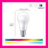 WiZ Connected WiZ Starterkit E27 | Peer A60 | RGB + 2200-6500K | 2 lampen en 1 afstandsbediening | 8.5W (60W)  LWI00140 - 2