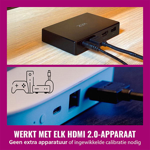 WiZ Connected WiZ Sync Box starterkit | Geschikt voor 55-65 inch TV's  LWI00201 - 5