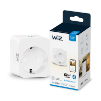 WiZ Connected Wiz Smart Plug met energiemeter | Max. 2300W | Wit (NL)  LWI00105