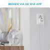 WiZ Connected Wiz Smart Plug met energiemeter | Max. 2300W | Wit (NL)  LWI00105 - 6