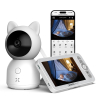 Xenon Baby Camera met monitor | Wifi (Tuya) | 1296p | Wit  LXE00003 - 1
