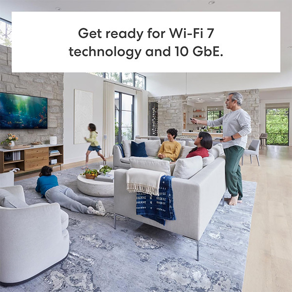 eero Max 7 Mesh WiFi Router | Tri-band | WiFi 7 | Tot 4.3 Gbps | 230 m² LEE00007 - 3