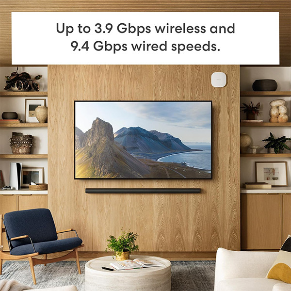 eero PoE 7 Mesh WiFi Router | Tri-band | WiFi 7 | Tot 3.9 Gbps | 186 m² LEE00008 - 6