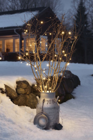 Kerstverlichting op batterij