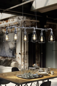 Industriële hanglamp