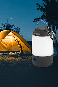 Campinglampen op batterijen