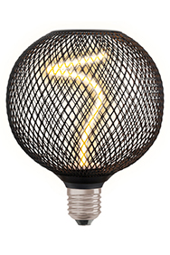 Decor Spiral Black XXL lamp