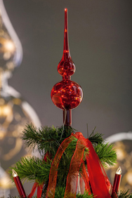 Kerstboom pieken