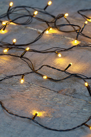 Oplaadbare kerstverlichting