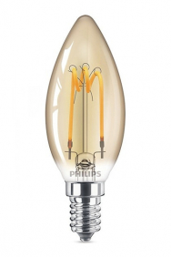 Kaarslamp spiraal filament E14