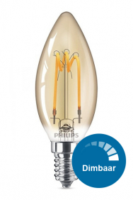 Dimbare kaarslamp spiraal filament E14